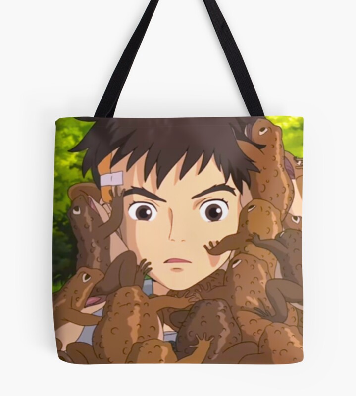 Studio Ghibli The Boy And The Heron Anime Totes